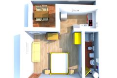 апартаменты Dodig Номер 4 – Studio_J2 фото 1