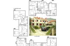 Villa Kristina апартаменты Апартамент 1 – AP1,AP2AP4 фото 1