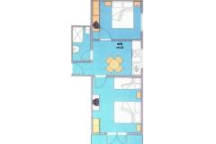 Vila Snježana Апартамент 1 – 3+2seaview фото 2