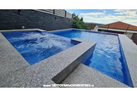 Delux apartment, heated pool Цриквеница Хорватия